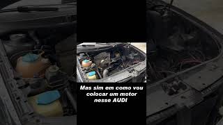 Cadê esse motor do AUDI ein carros automobile leilaodecarros viralvideo memes audi meme car [upl. by Brandtr]