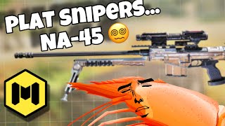 CODM NA45 Longshots 😳 PLATINUM SNIPER GRIND LIVE w ShrimpCup [upl. by Ravaj]