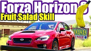 Fruit Salad Combo  Squashed Banana  Forza Horizon 3 GoPro [upl. by Nnyrb165]