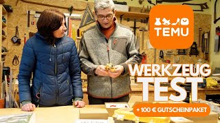 Wir testen Werkzeug von TEMU 🛠️ Top oder Schrott 100 € Gutscheinpaket [upl. by Airetnahs]