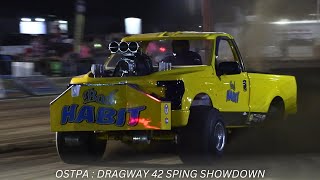 Truck Pulling 2024 Super Modified 4wd Trucks  Dragway 42 Spring Showdown [upl. by Lalage863]