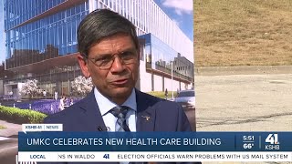 UMKC celebrates construction of 145M health center [upl. by Eelame]