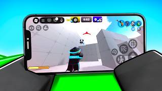 I tried MOBILE in Roblox Rivals for the first time [upl. by Ewnihc]