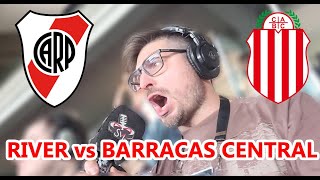 RIVER VS BARRACAS CENTRAL  NARRACION EN VIVO CON CAMARA  COPA DE LA LIGA ARGENTINA  FECHA 2 [upl. by Notle533]