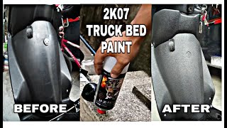 samurai 2k07 truck bed mio sporty inner fairings  repaint [upl. by Ahsoyek99]