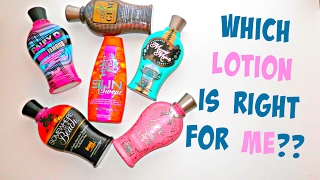 What To Look For In A Tanning Lotion  My Lotion Collection [upl. by Anemolihp]