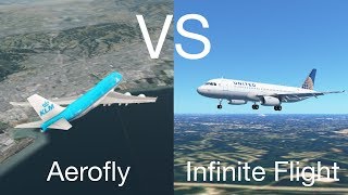 Aerofly FS 2 VS Infinite Flight [upl. by Eleaffar]