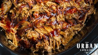 Crock Pot Pulled Pork Recipe  Ultra Juicy amp Easy [upl. by Ahar]