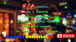 Ilie Micolov Dragoste la prima vedere Karaoke Universal Ro [upl. by Ahsenit]