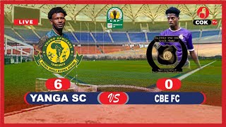 🔴LIVE  YANGA SC VS CBE FC [upl. by Nylitak122]