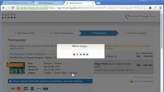 Tutorial Booking Agoda Dengan Mandiri Clickpay [upl. by Layney]