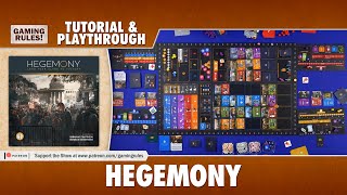 Hegemony  Tutorial amp Playthrough [upl. by Gersham]