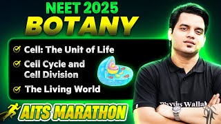 Complete BOTANY in 1 Shot  NEET 2025  Part 1  Class 11th Arjuna  AITS Marathon [upl. by Disini468]