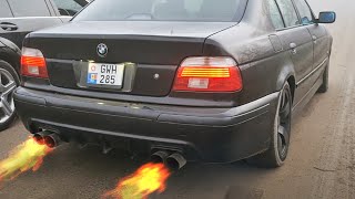 BMW E39 523i Exhaust Downpipe [upl. by Kaitlynn224]