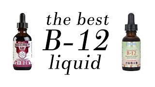 Secret 12™ amp VeganSafe™  Best vitamin B12 liquid sublingual supplement for B12 deficiency [upl. by Eeimaj743]