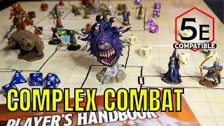 Complex Combat Mechanics  Core Dungeons amp Dragons 5E Rules 4k [upl. by Foskett616]