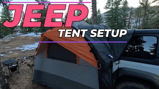 Rightline SUV Tent  Unboxing amp Setup [upl. by Elades]