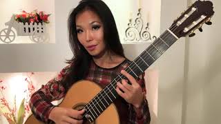 Historia de un amor Arranged and played by Thu Le classical guitar [upl. by Mora]