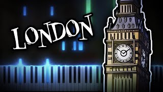 London  Professor Layton and the Diabolical Box  Piano Tutorial [upl. by Erme]