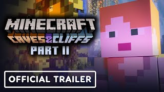 Minecraft Caves amp Cliffs Update Part 2  Official Launch Trailer [upl. by Adaynek]