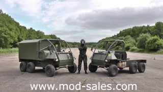 Roush 6x6 All Terrain Load Carrier For Sale Direct from the UK MoD [upl. by Onitnerolf315]