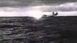 Bismarck vs Hood original WWII recordings footage [upl. by Ssac]