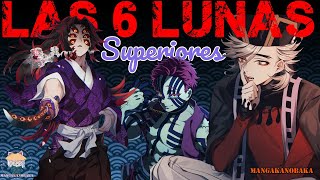 🌘TODO sobre las 6 LUNAS SUPERIORES de MUZAN  Kimetsu No Yaiba [upl. by Ardnael825]