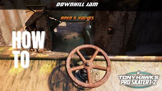 How To Open All The Downhill Jam Valves  THPS 12 No Commentary [upl. by Adli]