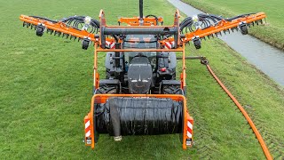 Slurry  NEW Fendt 728 Vario Black Beauty  Schouten Drag Hose  Jan van den Bergh [upl. by Zurek397]