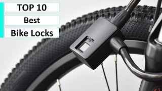 Top 10 Best Bike Locks  Most Secure Bike Locks [upl. by Egdirdle454]