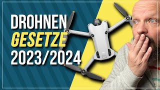 EU Drohnen Gesetz 2023 für DJI Mini 2 SE und DJI Mini 3 Piloten Was gilt für Drohnen u 250 Gramm [upl. by Lishe392]