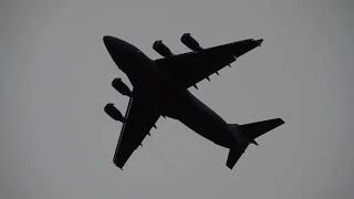 C17 Globemaster III Go around [upl. by Blumenthal]