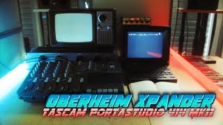 Fornax Void  Affinity  Oberheim Xpander recorded on Tascam Portastudio 414 MKII [upl. by Reuben]