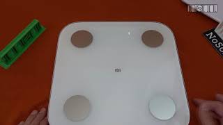 Xiaomi Mi Scale 2  Bascula inteligente [upl. by Noyar]