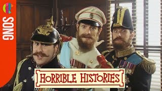 Horrible Histories Song  World War 1 Cousins  CBBC [upl. by Jeth]