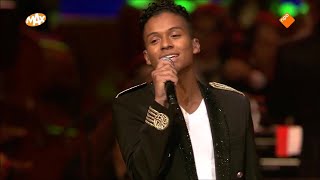 Jermaine Jackson Jaafar Jackson and Jermajesty Jackson quotThe Christmas Songquot at MAX Proms 2017 [upl. by Artemisa]