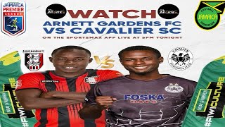 Cavaliers FC vs Arnett Gardens FC sportsmax jamaicapremeireleague [upl. by Prosser702]