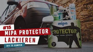 15 • Lackierungen mit Mipa Protector besser als Raptor Lack [upl. by Irehs708]