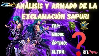 🤯Análisis completo de la Exclamación sapuri ¿Está Justificada la Inversión🤔♒♑♊ [upl. by Llenrup]