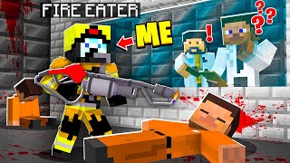 I Became a SCP FIRE EATER in MINECRAFT  Minecraft Trolling Video [upl. by Aihsatal]