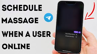 How To Schedule A Massage In Telegram When A User Comes Online  Full Guide [upl. by Samuela]