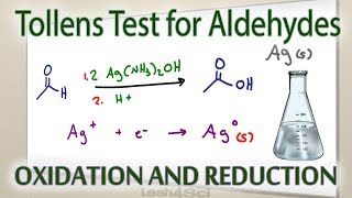 Tollens Reagent Silver Mirror Test for Aldehydes [upl. by Ginsburg]