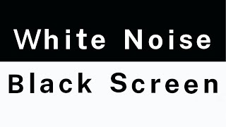 White Noise Dark Screen  Sleep Study amp Focus  24 Hours  Block Noise Reduce Stress  No Ads [upl. by Ttemme]