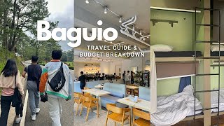 3D2N BAGUIO StepbyStep TRAVEL amp BUDGET GUIDE🍃❄️ Jett Alejo [upl. by Atekram]