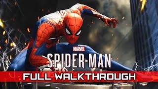 SPIDERMAN PS4 – Full Gameplay Walkthrough  No Commentary 【1080p HD  Full Game】 [upl. by Carnes527]