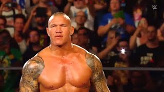 Randy Orton Theme with Crowd Singing and Samantha Irvins IntroductionArena Effect [upl. by Ahsetra]