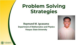 PROBLEM SOLVING STRATEGIESHEURISTICS [upl. by Heyes]