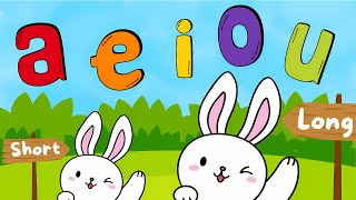 🎶Jolly Phonics Vowel Song Learning Long and Short Vowel Sounds for Kids [upl. by Kaliope658]