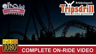 Karacho bei Nacht  POV OnRide im Erlebnispark Tripsdrill [upl. by Boy]