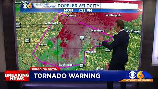 9172018 WTVR Virginia Tornado Coverage Part 1 [upl. by Naryk488]